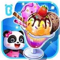 Ice Cream Factory | Baby Panda Ice Cream Shop | BabyBus Gameplay Video