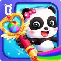 Little Fairy Panda Help And Rescue Forest Animals - Baby Panda's Magic Drawing - Android Gameplay HD