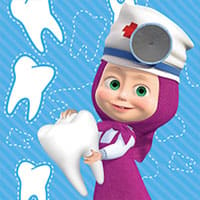 Masha And The Bear Dentist Game For Kids In English [NEW]