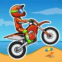 Moto X3M Bike Race Game Game Walkthrough