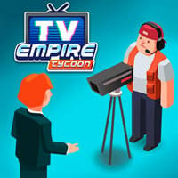 TV Empire Tycoon! MAX LEVEL - HIRE Evolution!