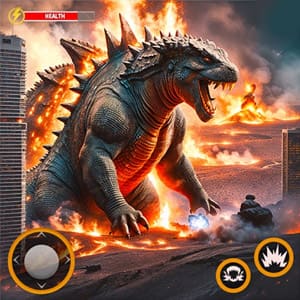 Download Angry Dinosaur City Rampage and play Angry Dinosaur City ...