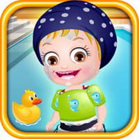 Baby Hazel Swimming Time