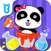 Baby Panda’s Color Mixing Studio