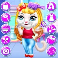 Chic Baby kitty Cat Hair Salon