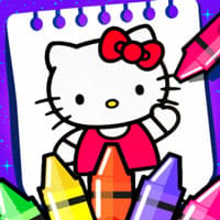 Hello Kitty Coloring Book