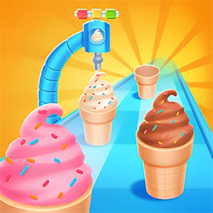 Ice Cream Stack Runner Games