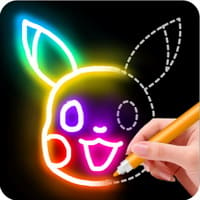 Learn to Draw Glow Cartoon