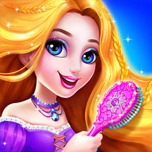 Long Hair Princess Salon Games