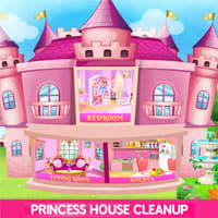 Princess House Cleanup For Girls: Keep Home Clean