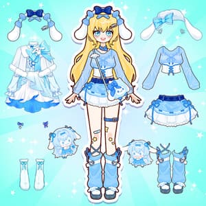 Star Doll Dress Up Games