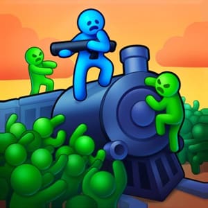  Train Defense: Zombie Game