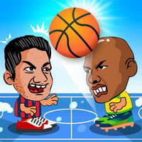 2 Player Head Basketball