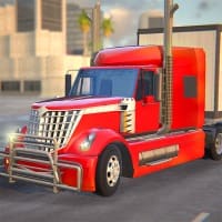 American Truck Car Driving