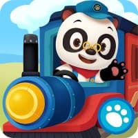 Baby Panda Train Driver