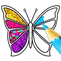 Coloring Book: Butterfly