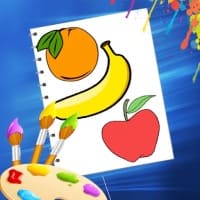 Coloring Book: Fruit