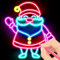 Draw Glow Christmas