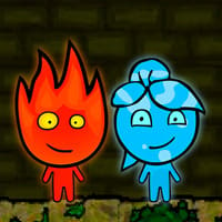 Firegirl And Waterboy In The Forest Temple