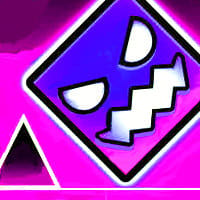 Geometry Neon Dash Rainbow