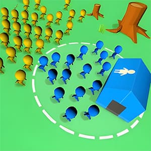 Giant Crowd.io: House Capture