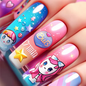 Girls Fun Nail Salon