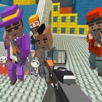 Gungame Shooting Warfare Blocky Gangster