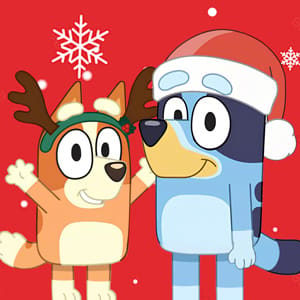 Jigsaw Puzzle: Bluey Christmas Gift