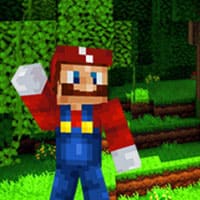 Minecraft Super Mario