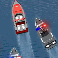 Police Boat Chase