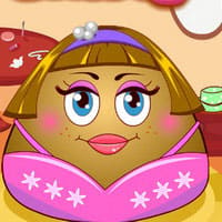 Pou Girl Dress Up