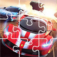 Racing Crash Jigsaw