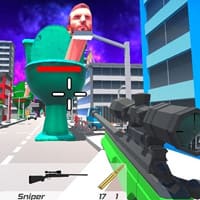 Skibidi Toilet FPS Shooting Survival