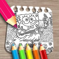 Sponge on the Run Coloring Book