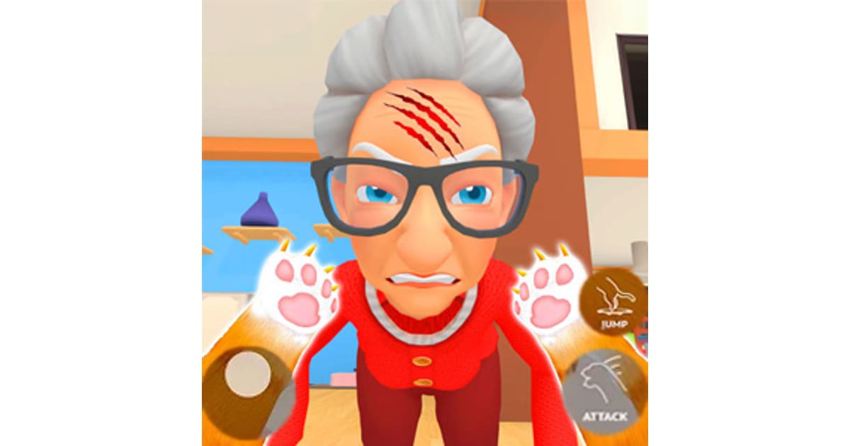 Cat Chaos Prankster Full Gameplay And Granny Have A Shotgun Android 