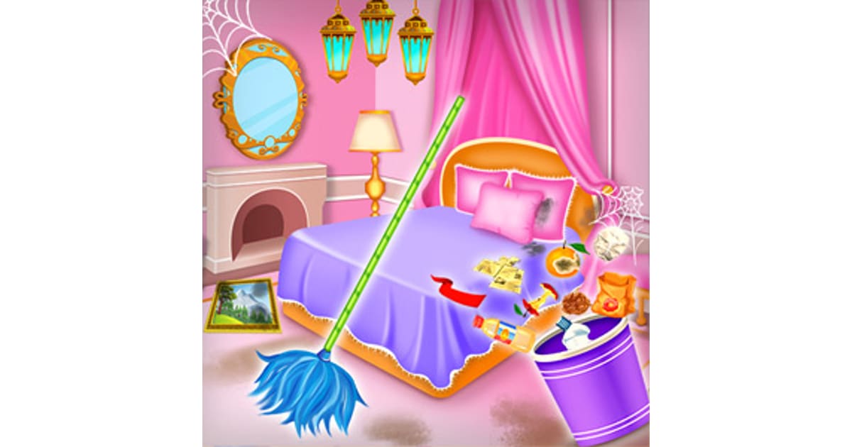 Princess Room Cleaning - Play Princess Room Cleaning Online at TopGames.Com