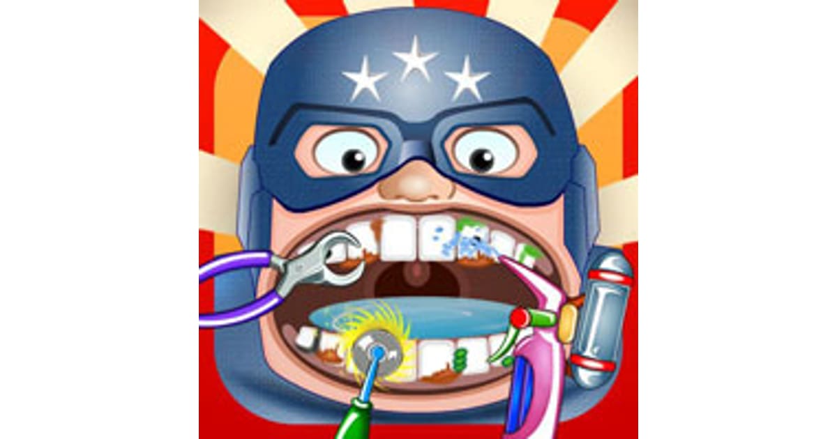 Superhero Dentist - Play Superhero Dentist Online at TopGames.Com